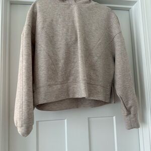 Yogalicious Cream Scuba Hoodie